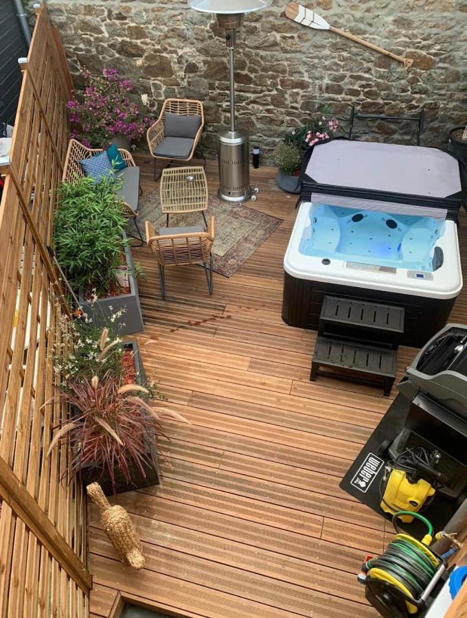 Saint Malo - Jolie Maison Avec Jacuzzi 150M Gare Exterior photo