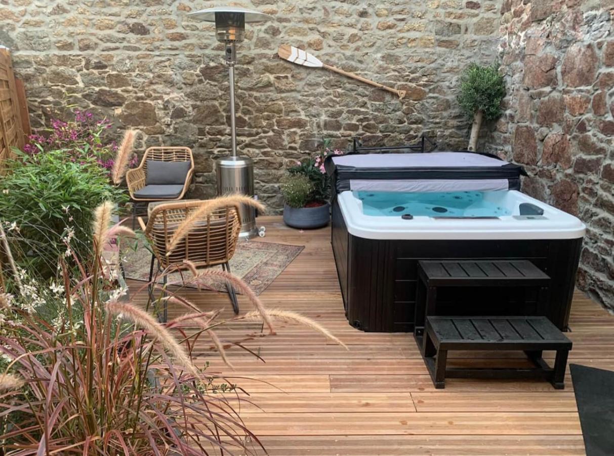 Saint Malo - Jolie Maison Avec Jacuzzi 150M Gare Exterior photo